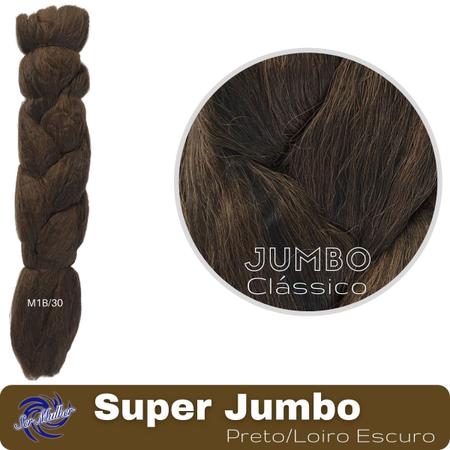 Jumbo Ser Mulher 399g 65 cm Cores Clássicas - Mega Hair - Magazine Luiza