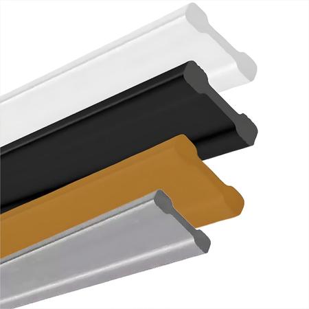 Imagem de Junta Dilatação Pvc 17 X 3 Mm X 2 Metros Varias Cores Kit 60