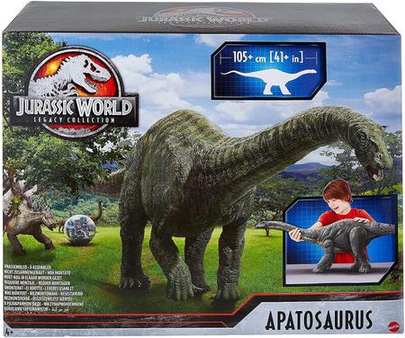 Dinossauro Jurassic World Apatosaurus Gigante Mattel GWT48 em Promoção na  Americanas