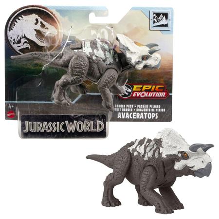Imagem de Jurassic World Dinossauro Avaceratops Perigo - Mattel