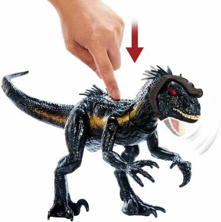 Imagem de Jurassic World Dinossauro Indoraptor Track N Attack Som Mattel