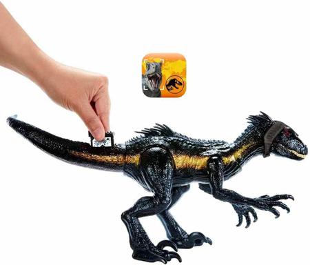 Imagem de Jurassic World Dinossauro Indoraptor Track N Attack Som Mattel