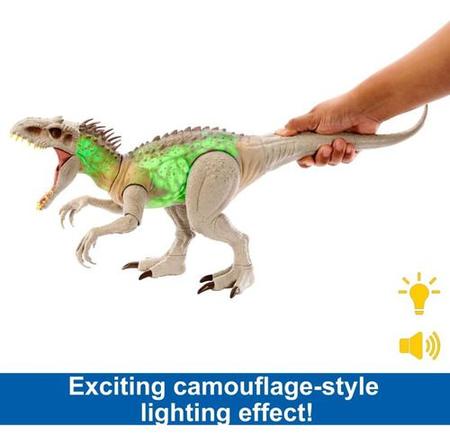 Imagem de Jurassic World Indominus Rex Combate De Camuflagem 55cm C/nf
