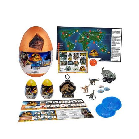 Jurassic World - Kit Jogo, Carrinho, Dinossauro Mega Ovo - Sunny 3022 na  Americanas Empresas