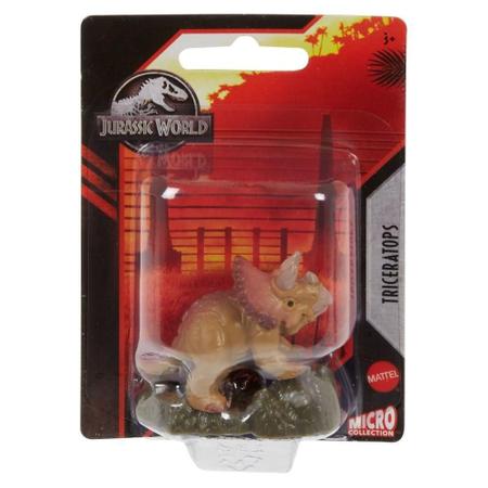 Imagem de Jurassic World Micro Collection Triceratops - Mattel