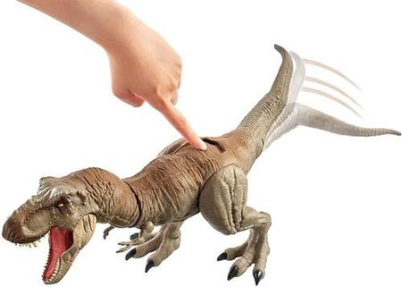 Jurassic World Tiranossauro Rex 56cm Morde Ataca Mattel