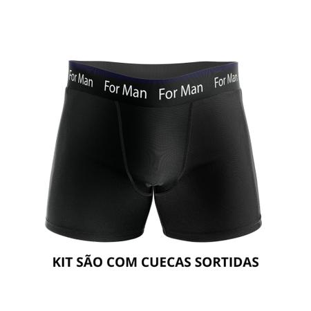 Imagem de K/10 Cuecas Boxer Box Atacado Revenda For Men Micro Fibra