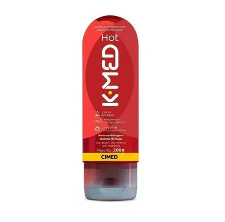 Imagem de K-Med Hot Gel Lubrific Íntimo Aquecimento Suave 200g - Cimed