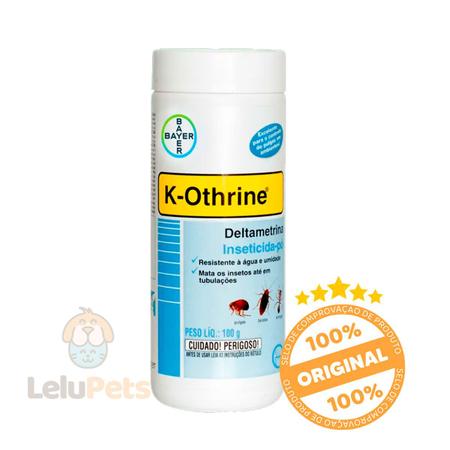 Imagem de K-Othrine em Po 100g Inseticida Contra Formiga Barata Pulga