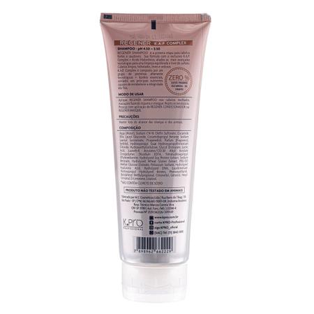 K.pro Regenér Shampoo Cabelos Ressecados Frágeis 240ml Imagem de K.pro Regenér Shampoo Cabelos Ressecados Frágeis 240ml