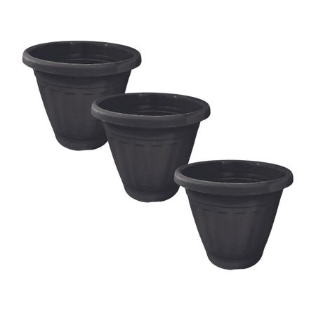 Imagem de k10 Vaso para plantas pequeno Resistente Plastico Horta Hortaliças ervas suculentas plantas flores