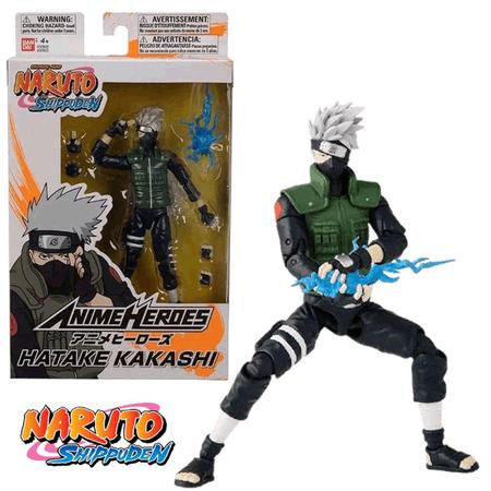 Boneco Kakashi Hatake Desenho Naruto Shippuden Brinquedo - FLJ