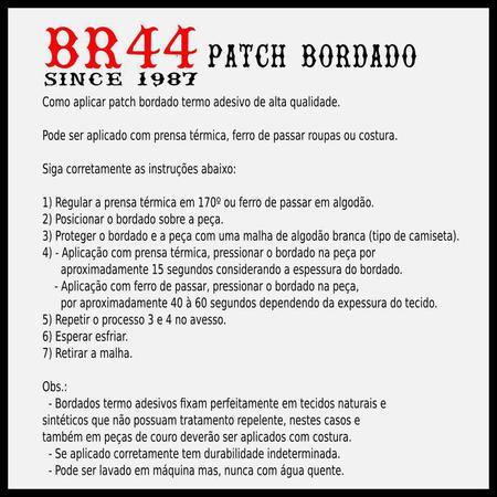 Karatê bandeira Brasil patch bordado passar a ferro costurar - BR44 -  Bordado Termocolante - Magazine Luiza
