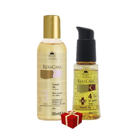 Keracare Avlon Oil Supreme 60Ml + Essential Oils 120 Ml Imagem de Keracare Avlon Oil Supreme 60Ml + Essential Oils 120 Ml