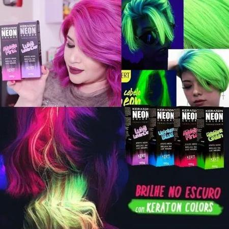 Tonalizante Pink Neon+livro Oficial Da r Luluca Tuber