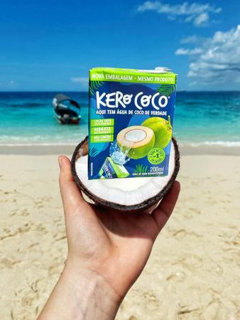 Imagem de Kero Coco Agua De Coco 200Ml Drinks Bebidas-Kit 30Un