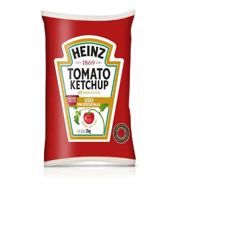 Imagem de Ketchup Profissional 2kg Heinz Para Cozinha Molho Catchup Restaurante Condimento Lanche Tradicional