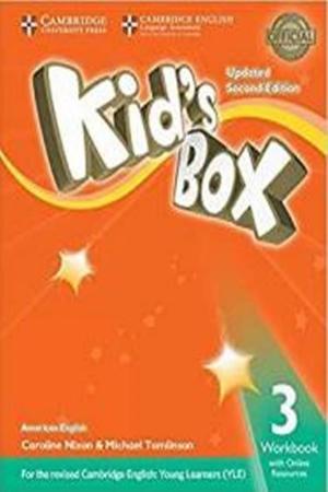 Imagem de Kid's box 3 - workbook with online resources - american english - updated - second edition