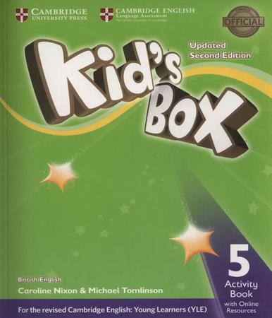 Imagem de Kids box 5   activity book with online resources updated   02ed