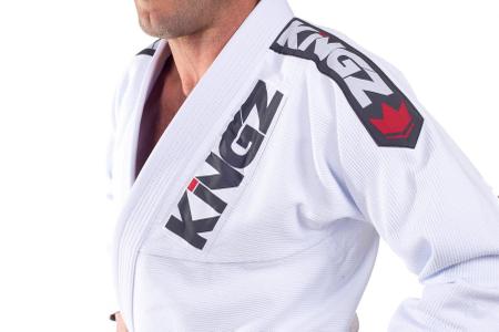 Imagem de Kimono Jiu Jitsu Kingz Ultralight Branco-A3