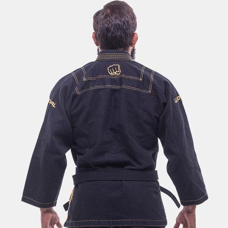 Kimono Jiu Jitsu Koral Ultra Light Preto 