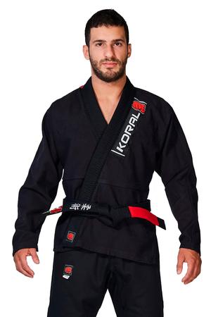 Kimono Jiu Jitsu Koral One Icon - Preto