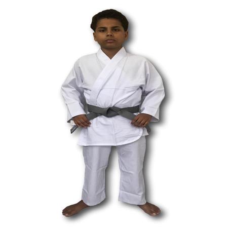 Imagem de Kimono Torah Karatê Reforçado Branco - Infantil