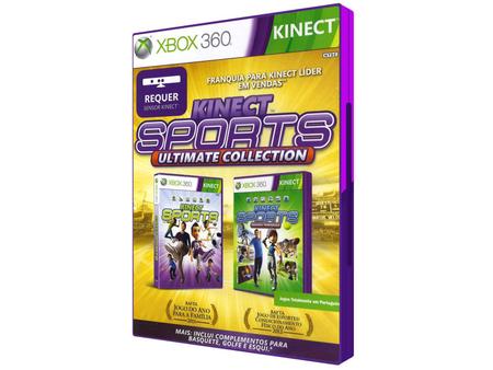 Jogo Kinect Sports Ultimate Collection Original - Xbox 360 - Sebo dos Games  - 10 anos!