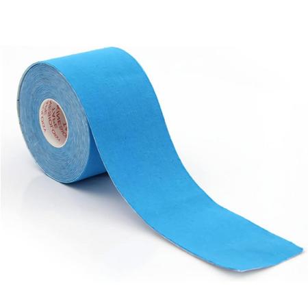 Kinesio Taping Rolo com 5 metros Goldlife Azul Imagem de Kinesio Taping Rolo com 5 metros Goldlife Azul