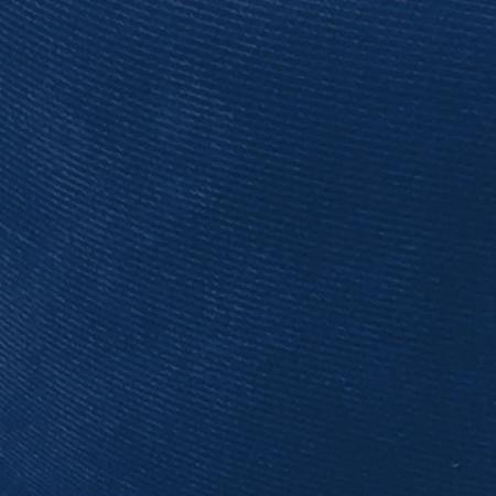 Imagem de Kit 01 Namoradeira com 01 Poltrona e 01 Puff Opala Composê Suede com Estampado Traçado Azul D33 Pés Palito Castanho