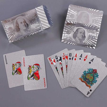 Conjunto de cartas de pôquer, cartas de jogo de plástico à prova d'água,  ótimas para jogos de cartas de água mágica, festa em casa, presente de  viagem : : Brinquedos e Jogos