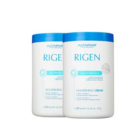 Imagem de Kit 02 Máscaras Rigen Nourishing Cream 1Kg - Alfaparf