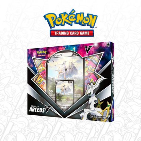 Pokemon Go Box Arceus V - Copag - Deck de Cartas - Magazine Luiza