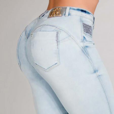 Calça jeans feminina 2018 cintura cheap alta
