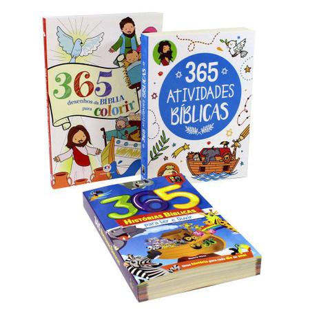 365 ATIVIDADES E DESENHOS PARA COLORIR - BÍBLICAS - ON LINE - Raul Livros