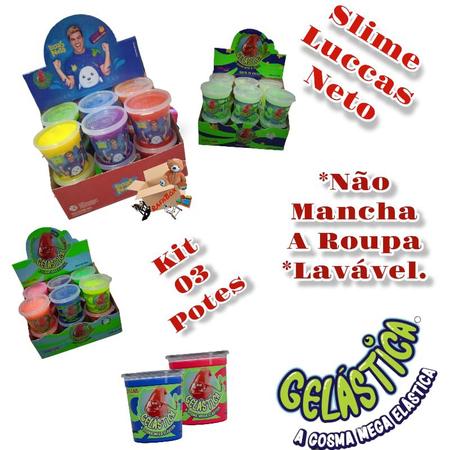 10 Kits Faça Slime, os Aventureiros.