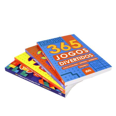 365 jogos divertidos, Caça-Palavras, Sudokus, Labirintos - Ativa Mente