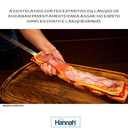 Espeto de Churrasco 70cm Aço Inox com Cabo de Madeira - Máquinas,  Equipamentos e Utensílios Domésticos para Bares, Restaurantes, Lanchonetes,  Supermercados, Cozinha Industrial.