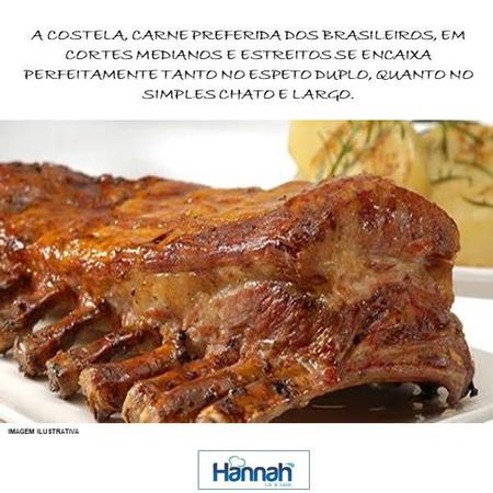 Espeto de Churrasco 70cm Aço Inox com Cabo de Madeira - Máquinas,  Equipamentos e Utensílios Domésticos para Bares, Restaurantes, Lanchonetes,  Supermercados, Cozinha Industrial.