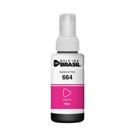 Imagem de Kit 04 refil de Tinta T664 CMYK Compatível Para Epson L365