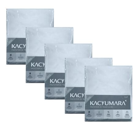 Imagem de Kit 05 Capas Protetoras Impermeáveis Travesseiro Kacyumara