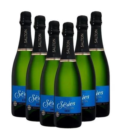 Imagem de Kit 06 Espumantes Salton Séries Brut 750Ml