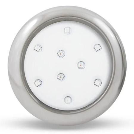 Kit 1 Refletor Led Piscina Rgb 9W Inox + Central Touch Encai - Iluctron Imagem de Kit 1 Refletor Led Piscina Rgb 9W Inox + Central Touch Encai