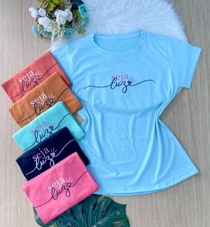 kit 10 blusas feminina modinha modelo tshirt uso casual dia a dia cores  variadas - chickflor - Blusas Femininas - Magazine Luiza