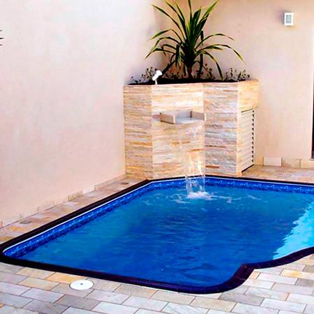 Imagem de Kit 10 Bordas de Piscina 12x25 de Vinil e Azulejo