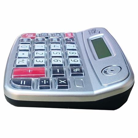 Imagem de Kit 10 Calculadoras De Mesa Comercial Escritório 8 Dígitos