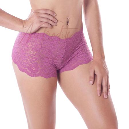 Imagem de Kit 10 Caleçon Em Renda Short Lingerie Lindas No Corpo