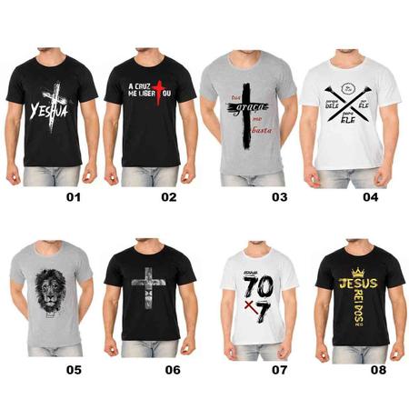 Camiseta Jesus Gospel criativas Evangélicas Masculina Roupa no Shoptime