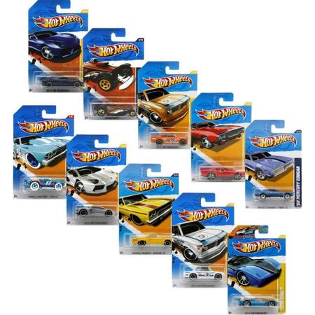 Hot Wheels Kit com 10 Carrinhos Sortidos - Mattel em Promoção na Americanas