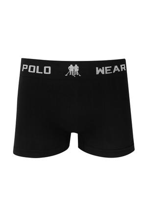Imagem de Kit 10 Cuecas Masculinas Boxer Microfibra Lisa Polo Wear Sortido